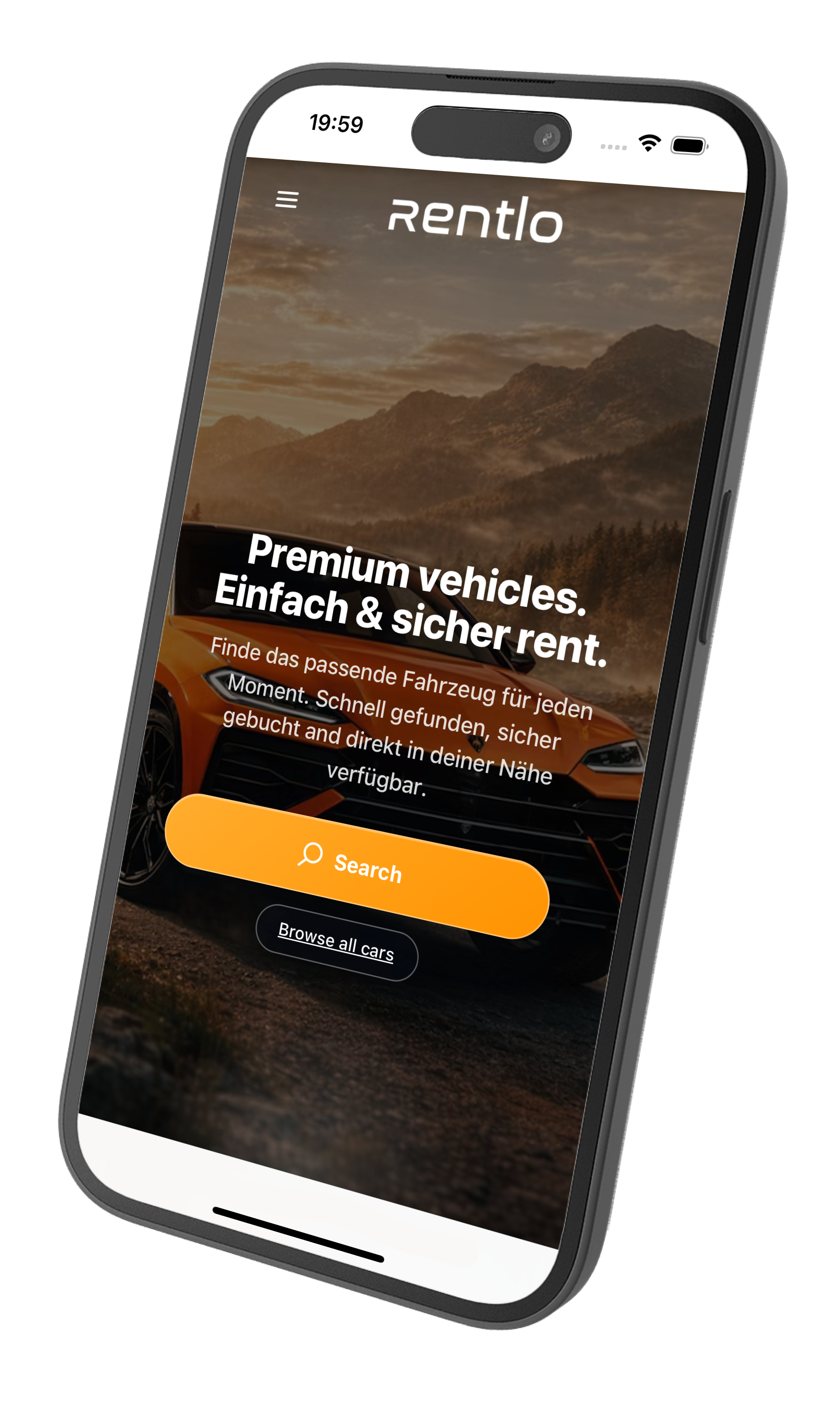 Rentlo ist auf Smartphones, Tablets und im Internet verfügbar. Rentlo is available on smartphones, tablets, and the web.